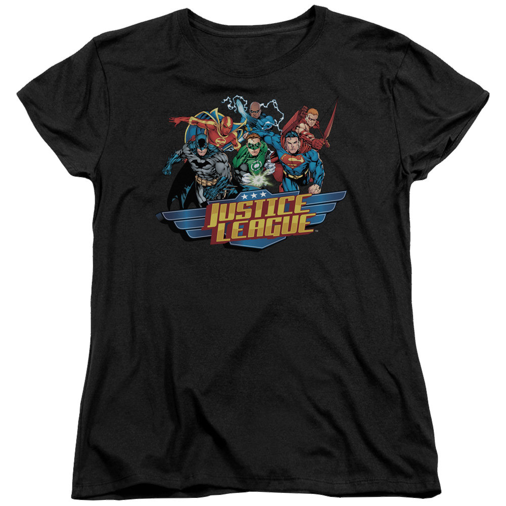 Justice League Ready To Fight Women's T-Shirt Women's T-Shirt Justice League   