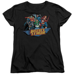 Justice League Ready To Fight Women's T-Shirt Women's T-Shirt Justice League   