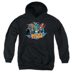 Justice League Ready To Fight - Youth Hoodie Youth Hoodie (Ages 8-12) Justice League   