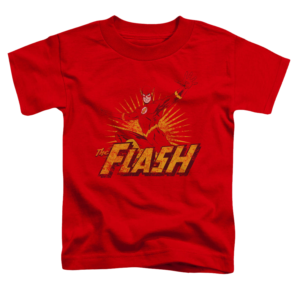 Flash, The Flash Rough Distress - Toddler T-Shirt Toddler T-Shirt The Flash   