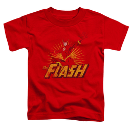 Flash, The Flash Rough Distress - Toddler T-Shirt Toddler T-Shirt The Flash   