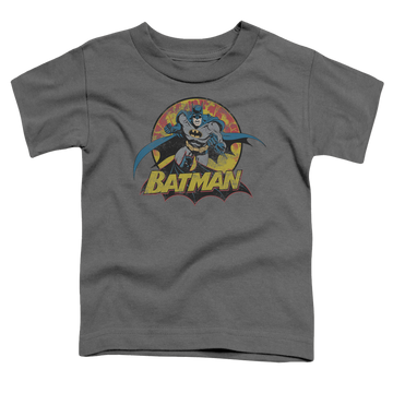 DC Batman Batman Rough Distress - Kid's T-Shirt Kid's T-Shirt (Ages 4-7) Batman   