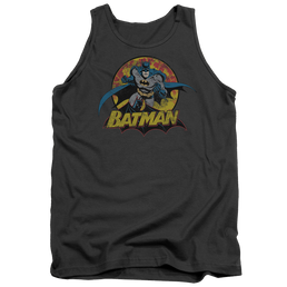 Justice League Batman Rough Distress Men's Tank Men's Tank Batman   