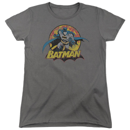Justice League Batman Rough Distress Women's T-Shirt Women's T-Shirt Batman   