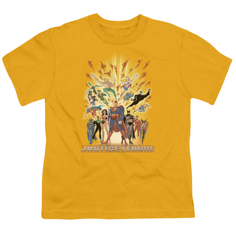 Justice League United - Youth T-Shirt Youth T-Shirt (Ages 8-12) Justice League   