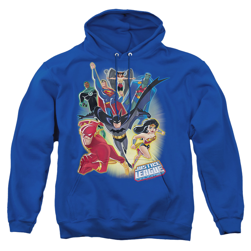 Justice League Unlimited Pullover Hoodie Pullover Hoodie Justice League   