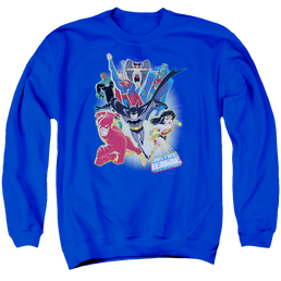 Justice League Unlimited Men's Crewneck Sweatshirt Men's Crewneck Sweatshirt Justice League   
