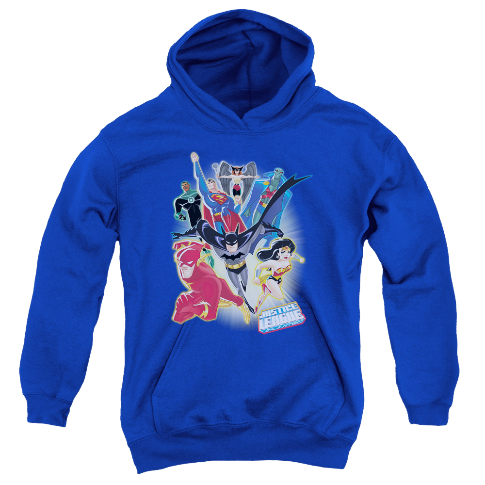 Justice League Unlimited - Youth Hoodie Youth Hoodie (Ages 8-12) Justice League   