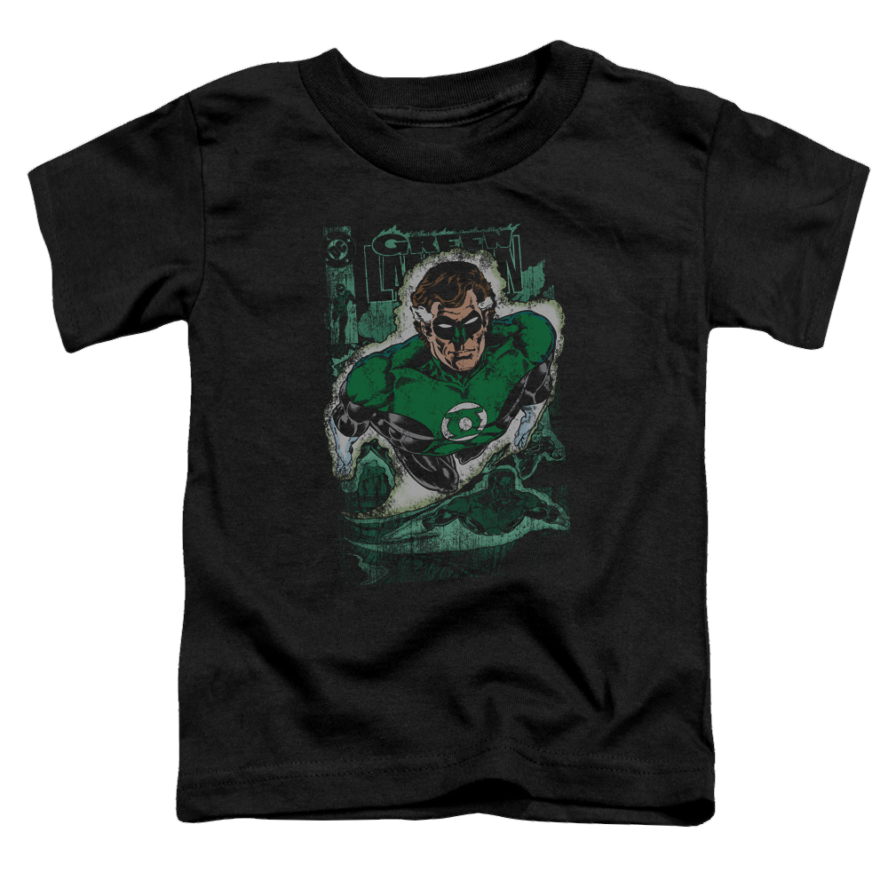 Green Lantern Green Lantern #1 Distress - Toddler T-Shirt Toddler T-Shirt Green Lantern   