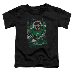 Green Lantern Green Lantern #1 Distress - Toddler T-Shirt Toddler T-Shirt Green Lantern   