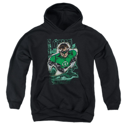 Green Lantern Green Lantern #1 Distress - Youth Hoodie Youth Hoodie (Ages 8-12) Green Lantern   
