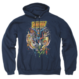 Justice League Star Group Pullover Hoodie Pullover Hoodie Justice League   