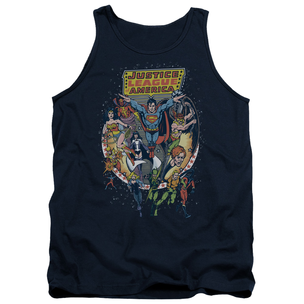 Justice League Star Group Men's Tank Men's Tank Justice League   