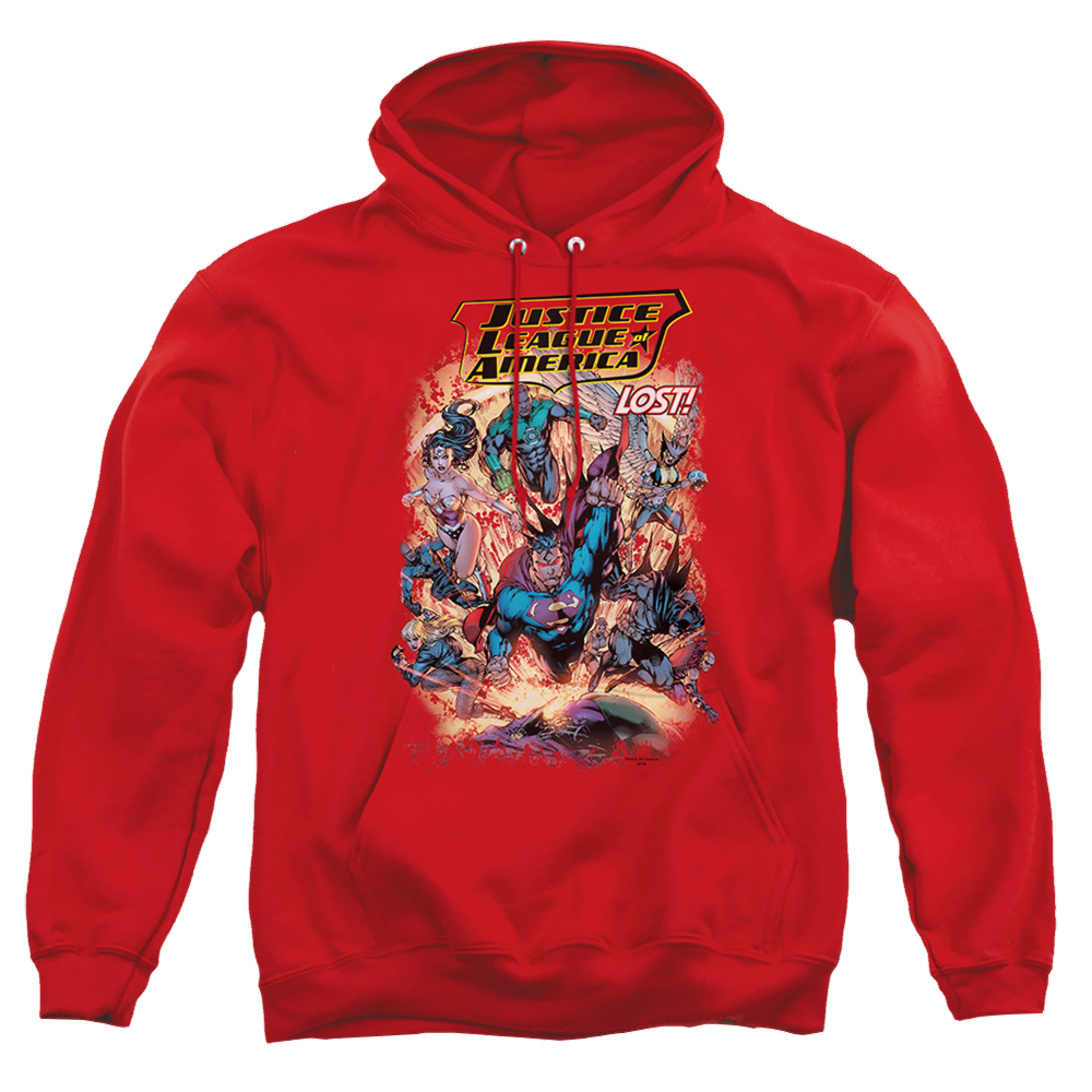 Justice League Lost Pullover Hoodie Pullover Hoodie Justice League   