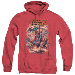 Justice League Lost - Heather Pullover Hoodie Heather Pullover Hoodie Justice League   