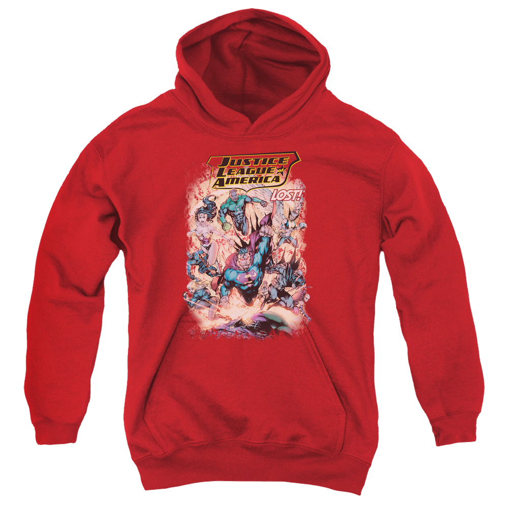 Justice League Lost - Youth Hoodie Youth Hoodie (Ages 8-12) Justice League   