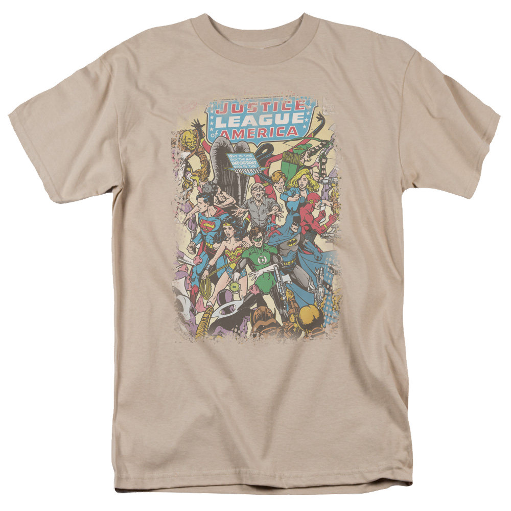 Justice League Most Important Man - Men's Regular Fit T-Shirt Men's Regular Fit T-Shirt Justice League   