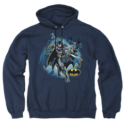Justice League Batman Collage Pullover Hoodie Pullover Hoodie Batman   