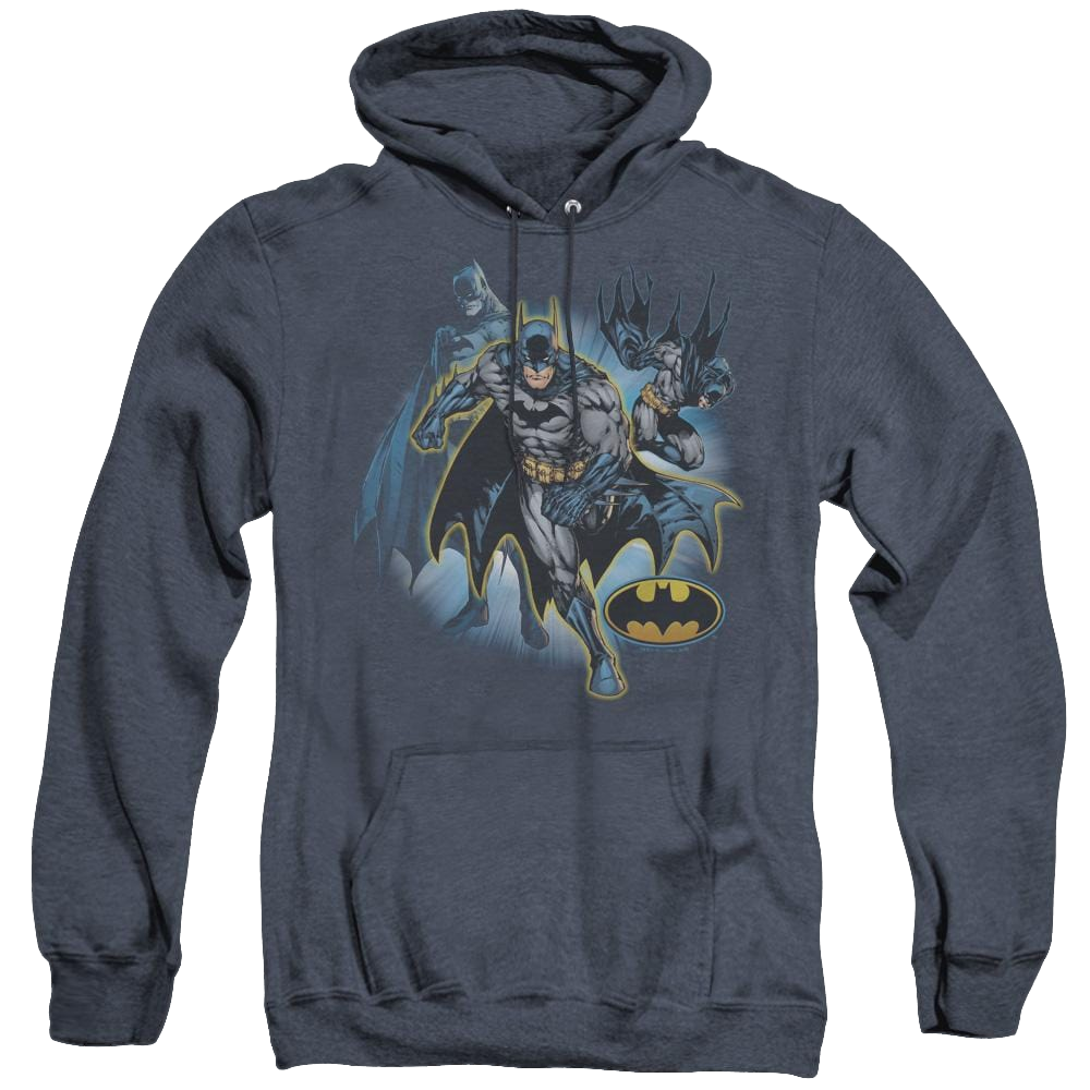 Dc Batman Batman Collage - Heather Pullover Hoodie Heather Pullover Hoodie Batman   