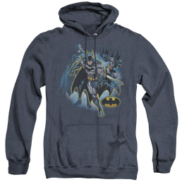 Dc Batman Batman Collage - Heather Pullover Hoodie Heather Pullover Hoodie Batman   