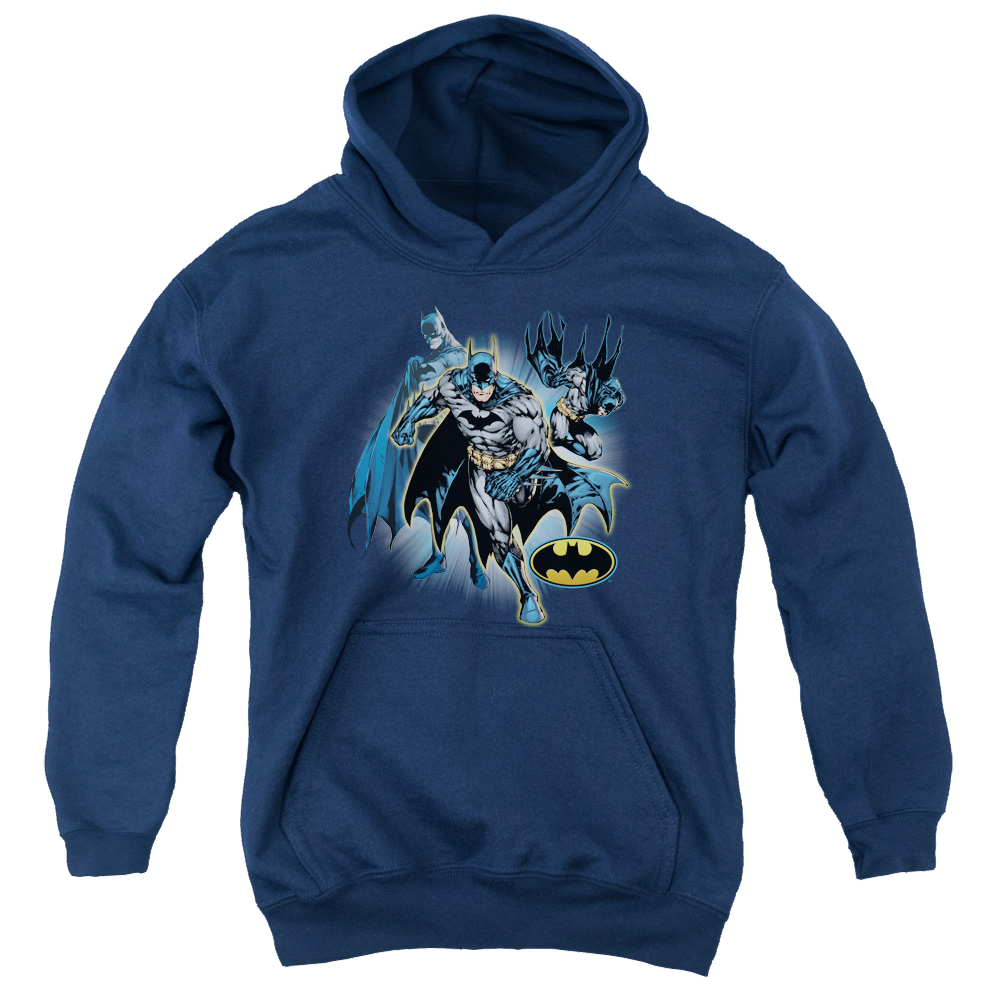 DC Batman Batman Collage - Youth Hoodie Youth Hoodie (Ages 8-12) Batman   