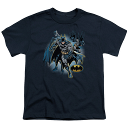 DC Batman Batman Collage - Youth T-Shirt Youth T-Shirt (Ages 8-12) Batman   