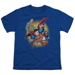 Superman Superman Collage - Youth T-Shirt Youth T-Shirt (Ages 8-12) Superman   