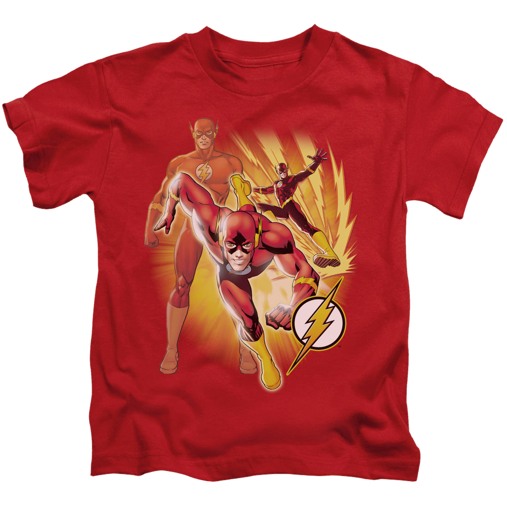 Flash, The Flash Collage - Kid's T-Shirt Kid's T-Shirt (Ages 4-7) The Flash   