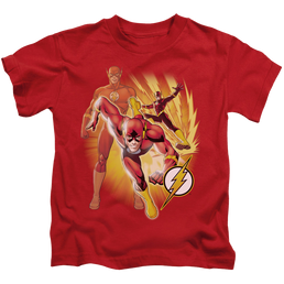 Flash, The Flash Collage - Kid's T-Shirt Kid's T-Shirt (Ages 4-7) The Flash   