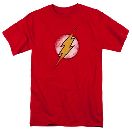 Flash, The Destroyed Flash Logo - Men's Regular Fit T-Shirt Men's Regular Fit T-Shirt The Flash   
