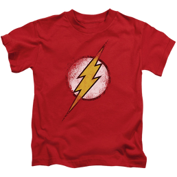 Flash, The Destroyed Flash Logo - Kid's T-Shirt Kid's T-Shirt (Ages 4-7) The Flash   