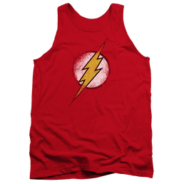 Flash, The Destroyed Flash Logo - Men's Tank Top Men's Tank The Flash   