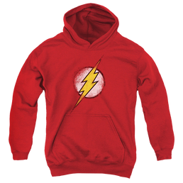 Flash, The Destroyed Flash Logo - Youth Hoodie Youth Hoodie (Ages 8-12) The Flash   