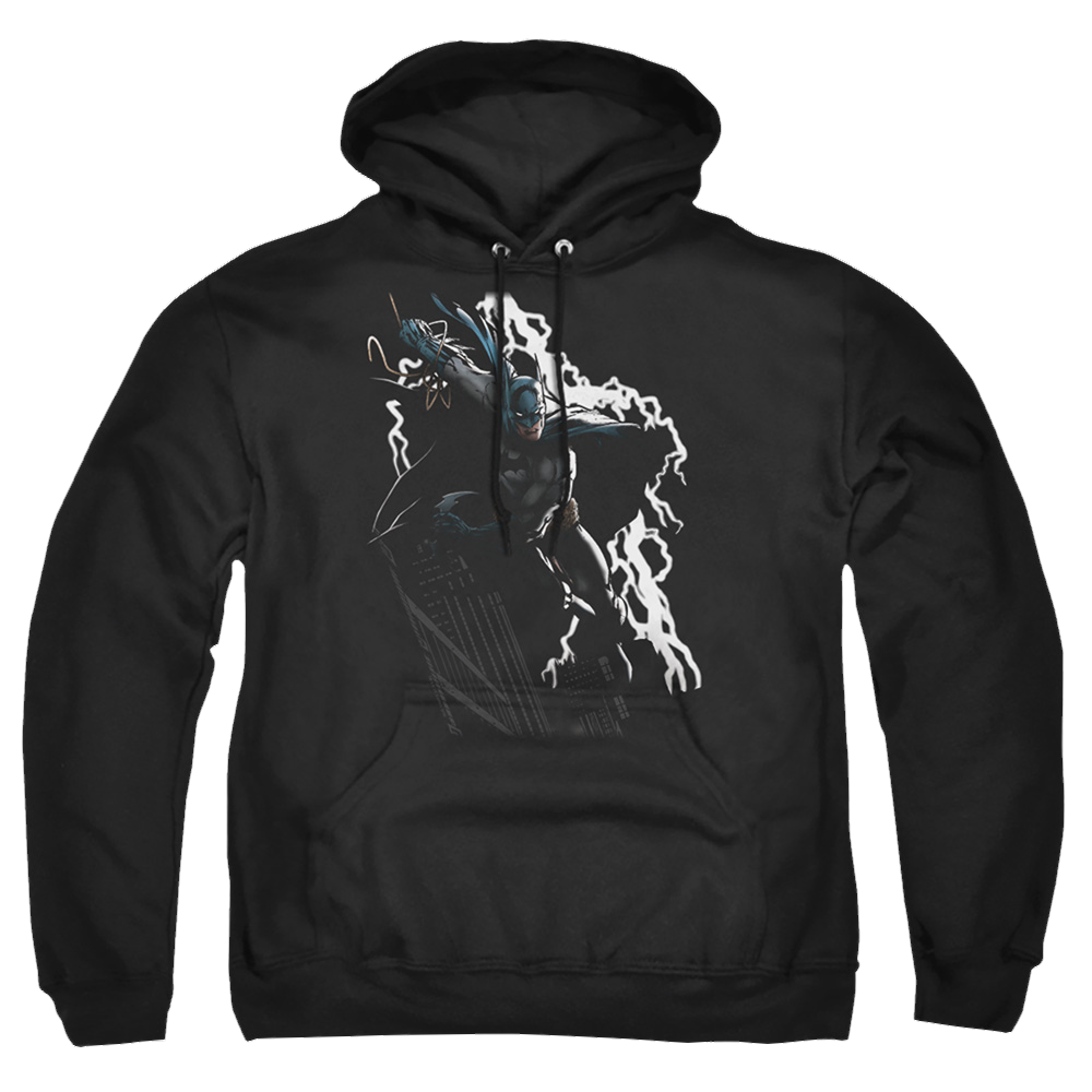 Justice League Lighting Crashes Pullover Hoodie Pullover Hoodie Batman   