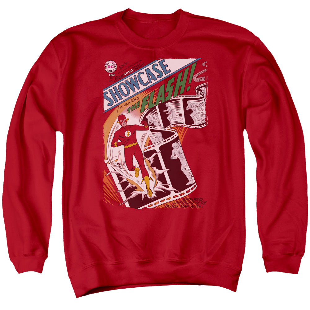 Flash, The Showcase #4 Cover - Men's Crewneck Sweatshirt Men's Crewneck Sweatshirt The Flash   
