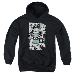 Justice League A Mighty League - Youth Hoodie Youth Hoodie (Ages 8-12) Justice League   