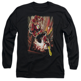 Flash, The Street Speed - Men's Long Sleeve T-Shirt Men's Long Sleeve T-Shirt The Flash   