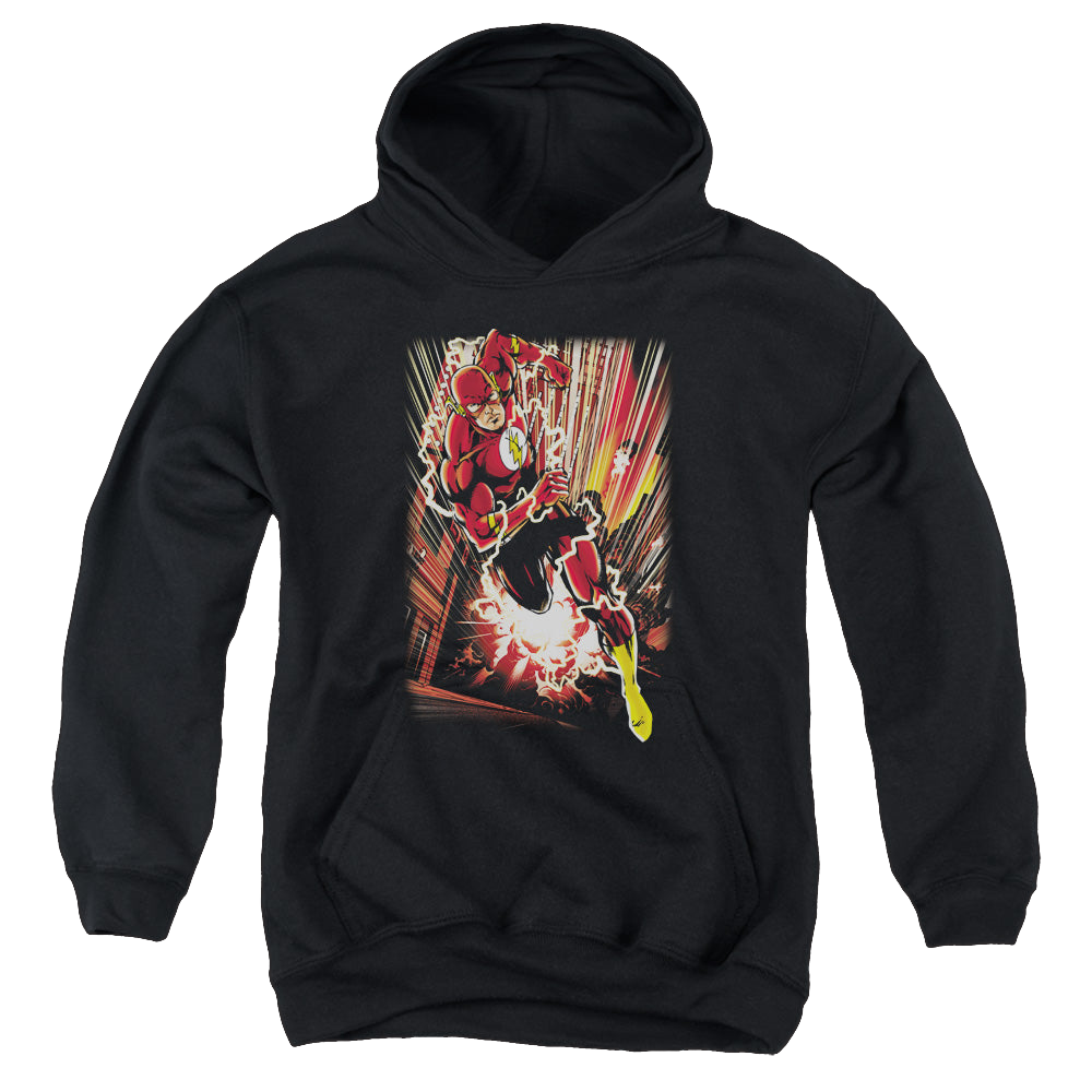 Flash, The Street Speed - Youth Hoodie Youth Hoodie (Ages 8-12) The Flash   