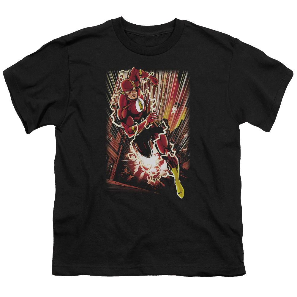 Flash, The Street Speed - Youth T-Shirt Youth T-Shirt (Ages 8-12) The Flash   