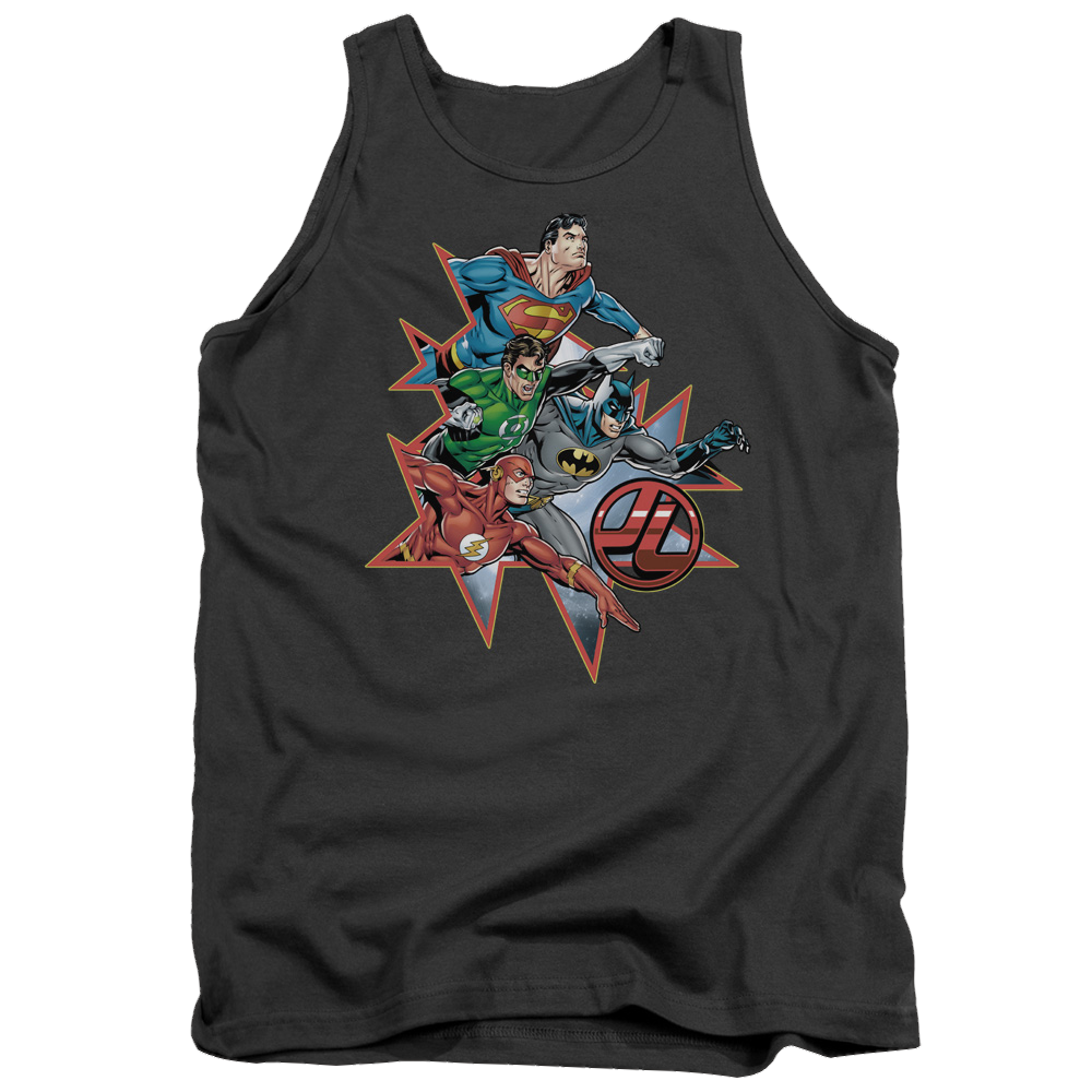 Justice League Starburst Men's Tank Men's Tank Justice League   