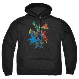 Justice League Action Stars Pullover Hoodie Pullover Hoodie Justice League   