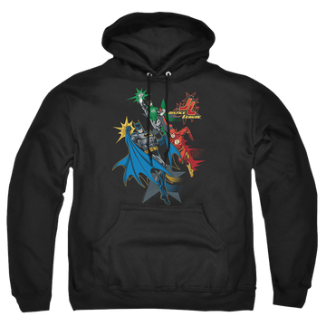 Justice League Action Stars Pullover Hoodie Pullover Hoodie Justice League   