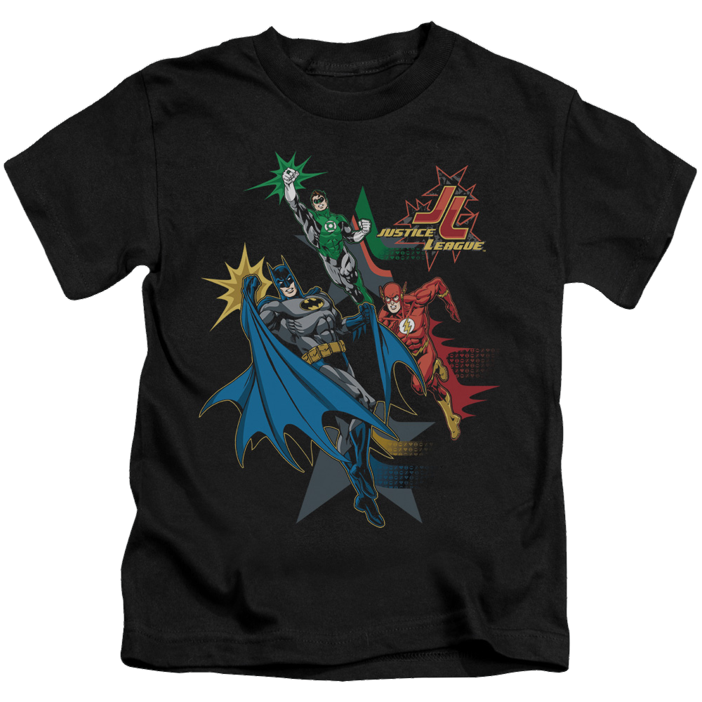 Justice League Action Stars - Kid's T-Shirt Kid's T-Shirt (Ages 4-7) Justice League   