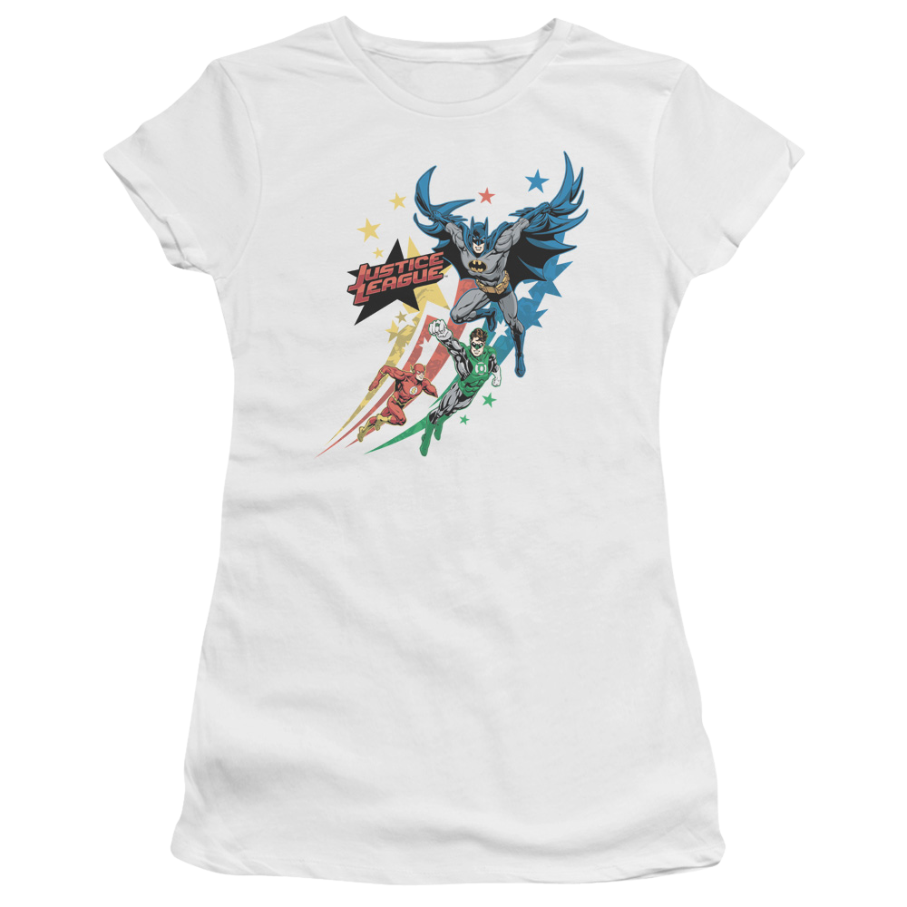 Justice League Allegiance Juniors T-Shirt Juniors T-Shirt Justice League   
