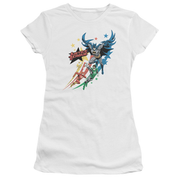 Justice League Allegiance Juniors T-Shirt Juniors T-Shirt Justice League   