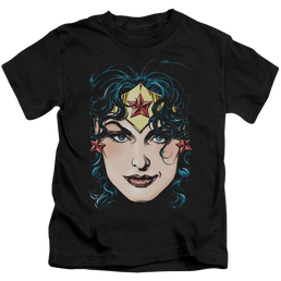 Wonder Woman Wonder Woman Head - Kid's T-Shirt Kid's T-Shirt (Ages 4-7) Wonder Woman   