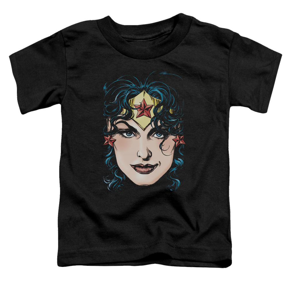 Wonder Woman Wonder Woman Head - Toddler T-Shirt Toddler T-Shirt Wonder Woman   