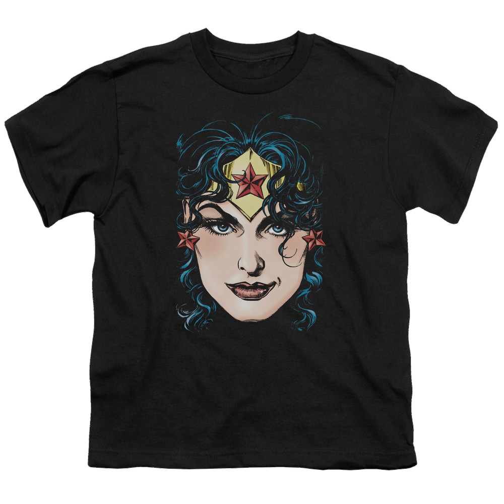 Wonder Woman Wonder Woman Head - Youth T-Shirt Youth T-Shirt (Ages 8-12) Wonder Woman   