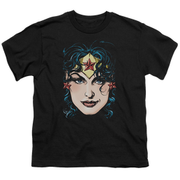 Wonder Woman Wonder Woman Head - Youth T-Shirt Youth T-Shirt (Ages 8-12) Wonder Woman   