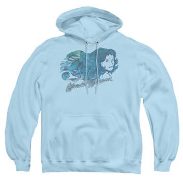 Wonder Woman Watercolor Hair - Pullover Hoodie Pullover Hoodie Wonder Woman   